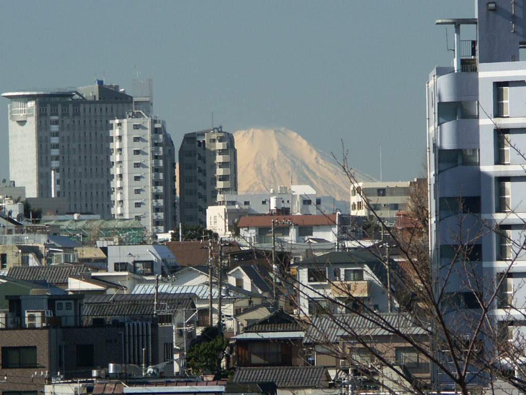 富士見坂からの眺望（2005年）石川正氏撮影