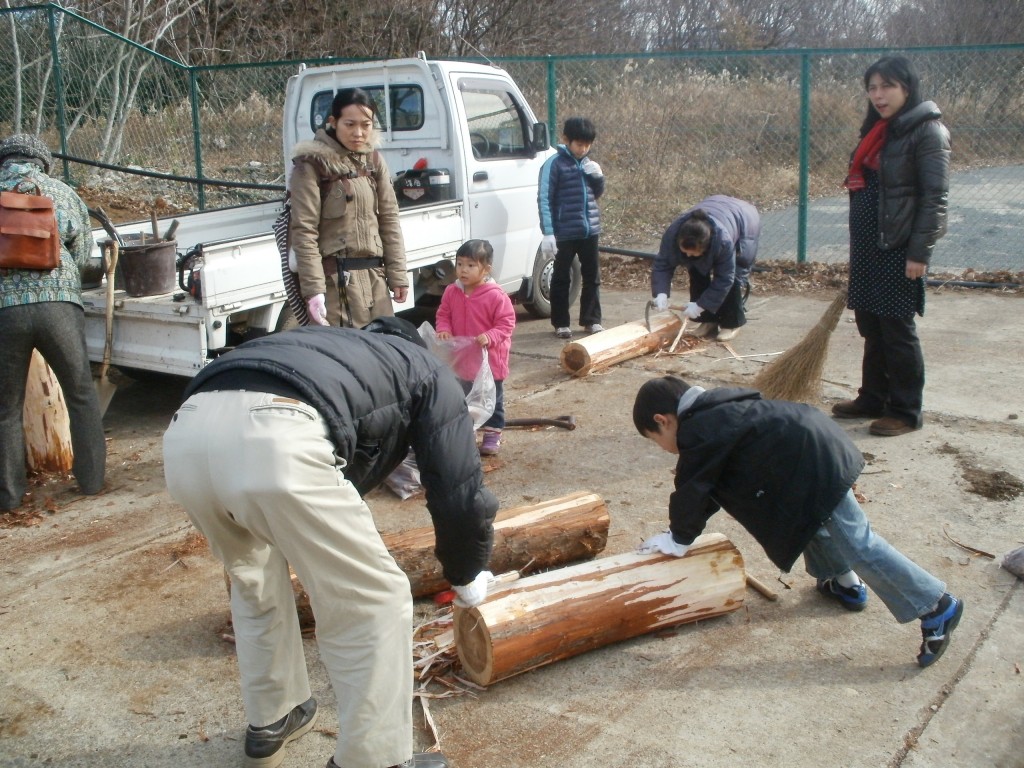 市民の要望から実施したベンチづくり