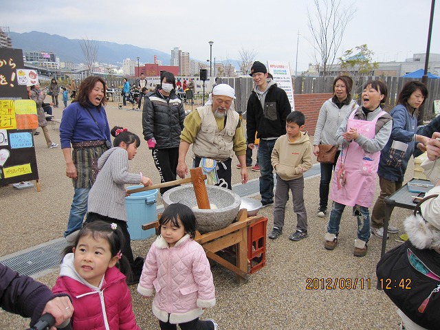 2012年3月に実施された東日本大震災復興イベント