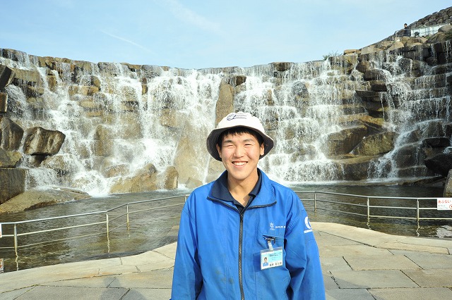 まんのう公園管理センター 島崎 竜太朗さん