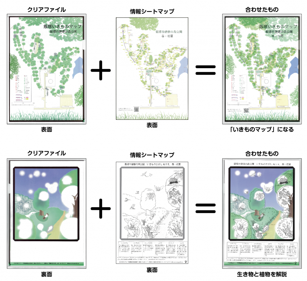 図1 作成した「いきものマップ」