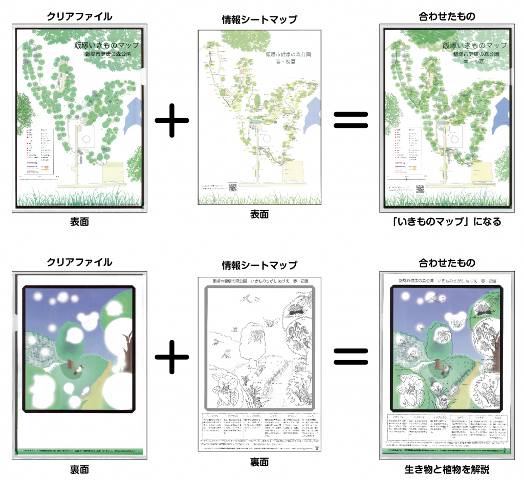 図1　作成した「いきものマップ」