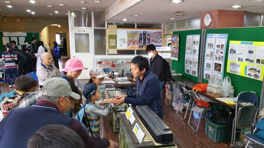 亀山市の科学の祭典で毎年展示を行っている