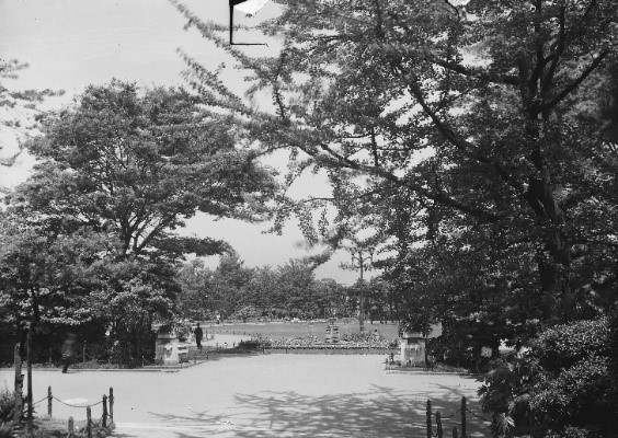 開園当時の日比谷公園（1903年）
