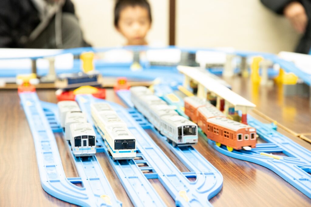 「秋のミニ電車まつり」<br/>相模線のプラレールひろば