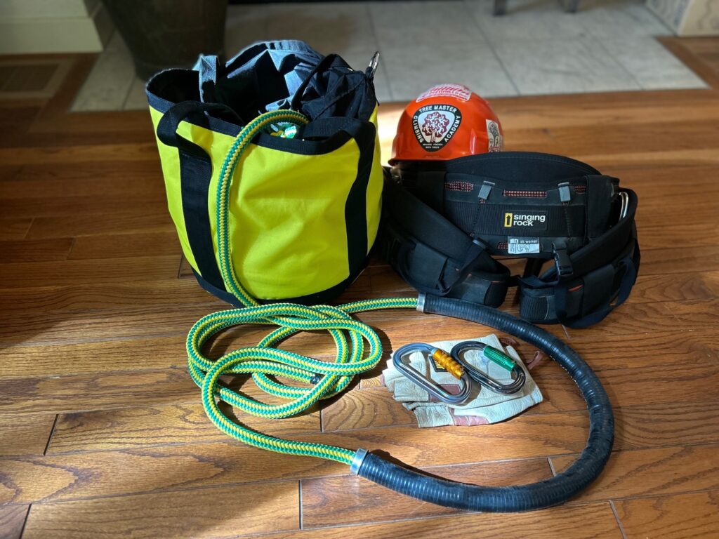 木登りに必要な道具一式