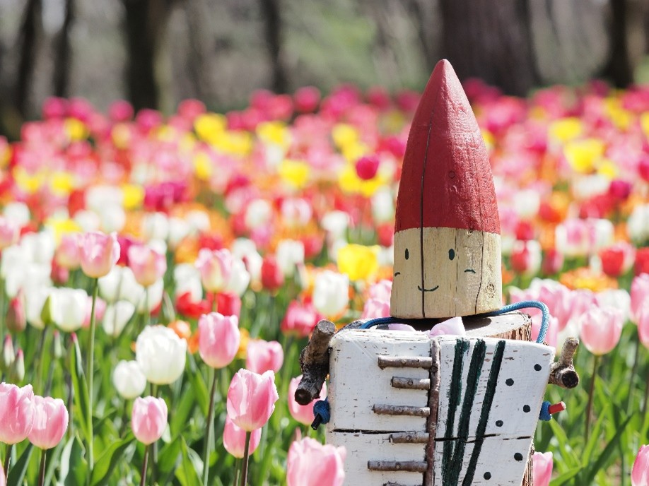 藤田さん製作のモーリー（提供：国営武蔵丘陵森林公園）